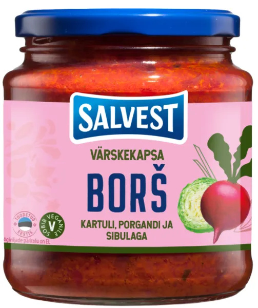 Värskekapsaborš, SALVEST, 530 g