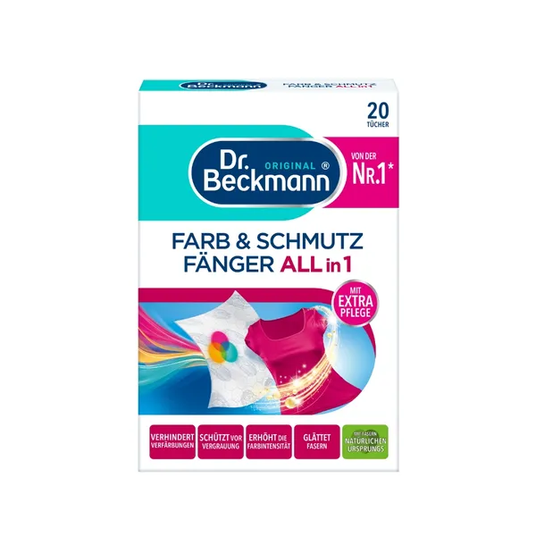 Värvi- ja mustusekogumise lapid, DR. BECKMANN, 20 tk