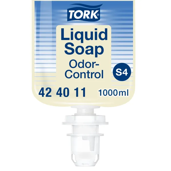 Vedelseep 1 L, lõhnu neutraliseeriv, läbipaistev,  lõhnatu, 424011, TORK, S4