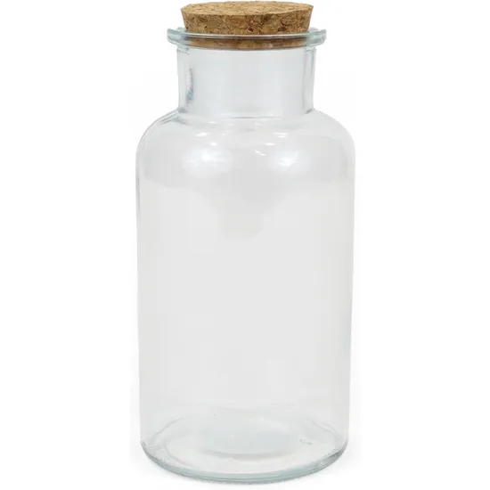 Veepudel kaanega, klaas, 500ml, tk