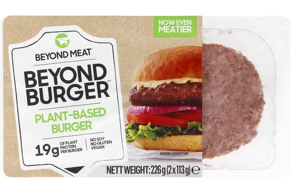 Vegan burger  BEYOND MEAT hernevalgu baasil, külmutatud , 2 x 113g