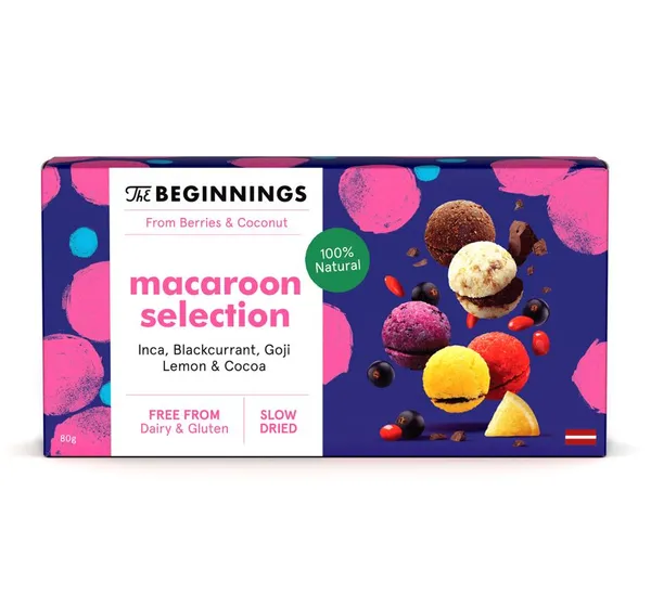 Vegan makroonid THE BEGINNINGS 80g