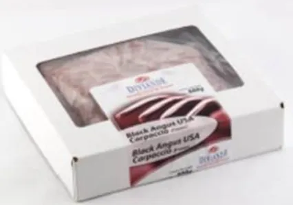 Veise sink carpaccio  Black Angus,  külmutatud JAV,10 x 80g