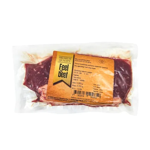 Veise steik FEEL THE BEEF New York strip kuivlaagerdatud, ~300g