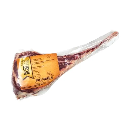 Veise steik FEEL THE BEEF Tomahawk, kuivlaagerdatud, ~1kg