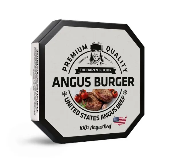 Veiseliha burger THE FROZEN BUTCHER, Angus, külmutatud, 125g x 2tk, pakk