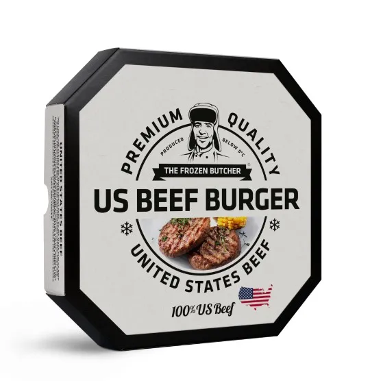 Veiseliha burger THE FROZEN BUTCHER, USA, külmutatud, 125g x 2tk, pakk
