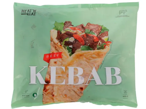 Veiseliha kebab HEAT'N EAT, külmutatud, 400g