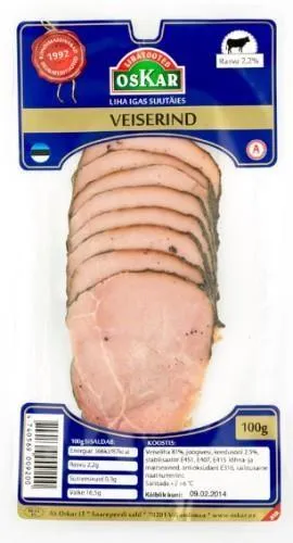 Veiserind viilutatud Oskar 100g