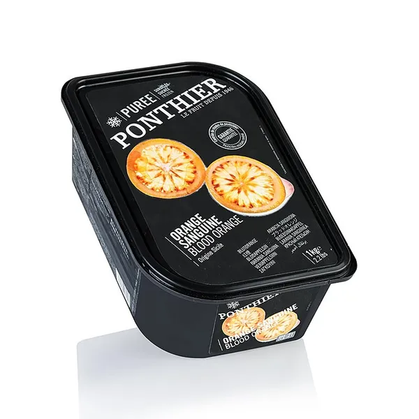 Sitsiilia veriapelsini (KGT) püree PONTHIER, külmutatud, 1 kg