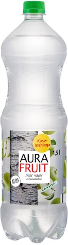 Vesi AURA FRUIT, õun-kasemahl, 1,5l