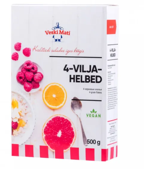 Täistera 4-viljahelbed, VESKI MATI, 500 g