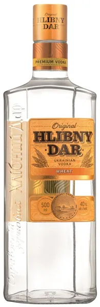 Viin HLIBNY DAR Wheat Vodka  40%, 0,5L,R19/141409/1