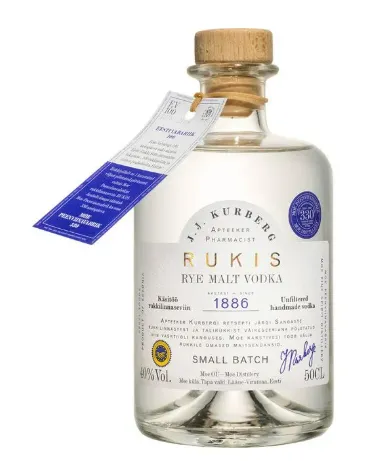 Viin J.J Kurberg Rye/Rukis, 40% 0,5 L, R17/125398/1