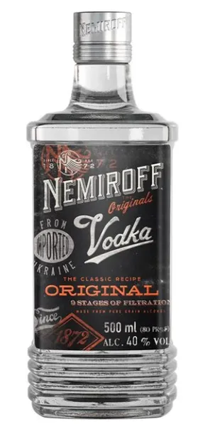 Viin NEMIROFF, Original, 40%vol, 0,5L