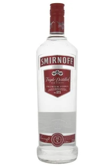 Viin SMIRNOFF Red, 37,5%vol 1 L,R16/118134/1
