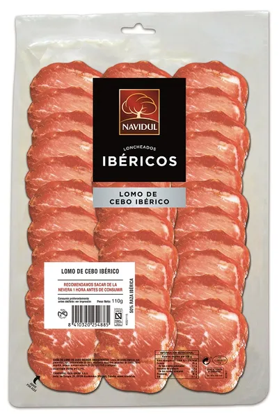 Vinnutatud välisfilee  NAVIDUL Iberico Loin Lonchas, viilutatud , 110 g