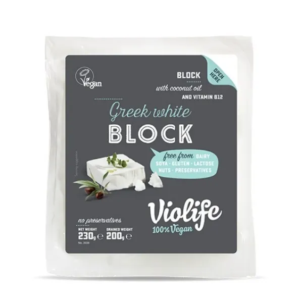 VIOLIFE Võileivakate Vegan 200g, Kreeka, Jahutatud