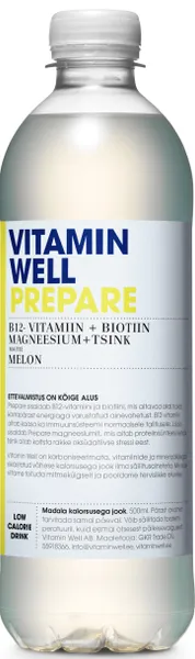 Vitamiinijook Prepare, VITAMIN WELL, 500 ml