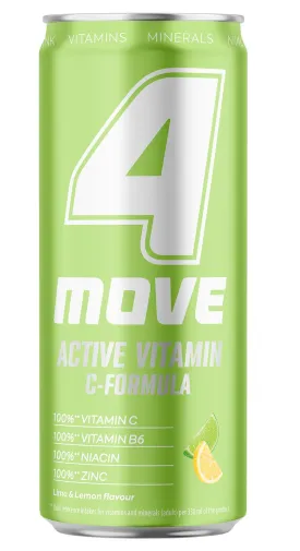 Vitamiinivesi 4MOVE Active VIT+MIN, 0.33l