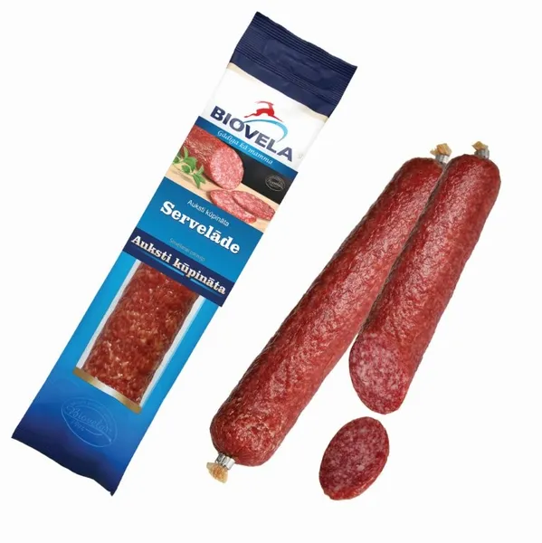 Vorst BIOVELA, Servelaat, külmsuitsutatud, 230g
