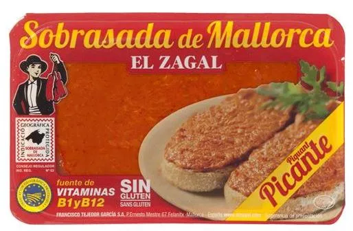 Vorst EL ZAGAL, Sobrasada de Mallorca, vürtsikas, vinnutatud, 200g