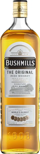 Whiskey BUSHMILLS Original, 40%vol, 1L,R24/185605/3
