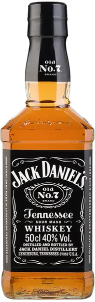 Whiskey JACK DANIEL'S Tennessee 40%vol, 0,5L,R20/154410/3