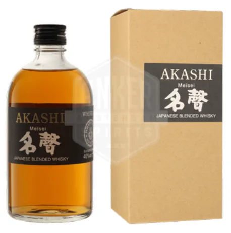 Whisky AKASHI, Meisei, 40%vol, karbis, 0,5L, R23/182550/3