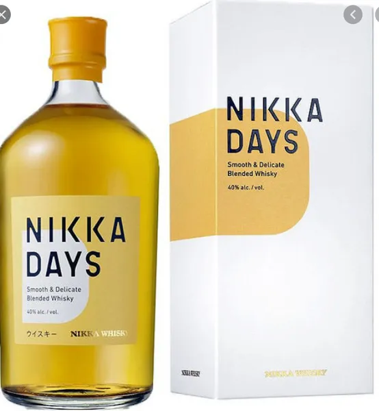 Whisky NIKKA Days 40%vol, 0,7 L.karp, R19/139732/3