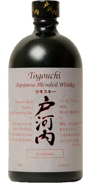 Whisky TOGOUCHI 40%vol, 0,7L, R24/188562/3