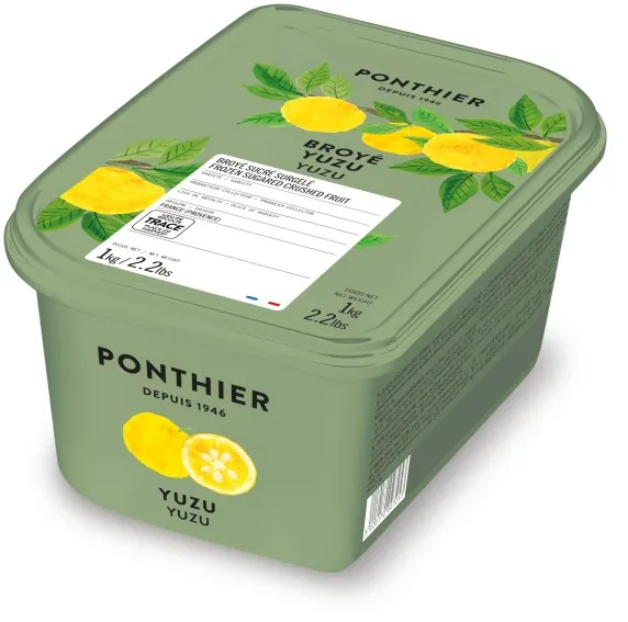 Yuzu püree PONTHIER, 100%, külmutatud, 1kg