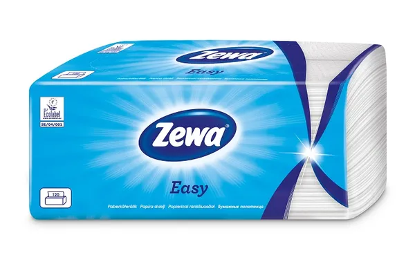 ZEWA, Lehtkätterätik Easy Standard, 2-kihiline, , 120 tk