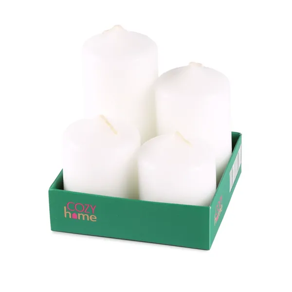 Adven. sveces Cozy Home h6/7/9/11cm CH25