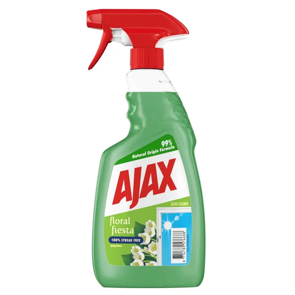 Aknapuhastusvahend Ajax Floral Fiesta Lily of Valley roheline 500ml
