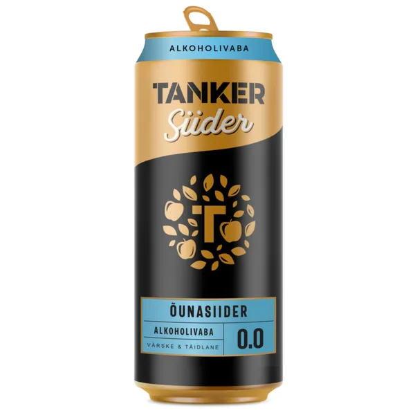 Alkoholivaba õunasiider Tanker 0,5l