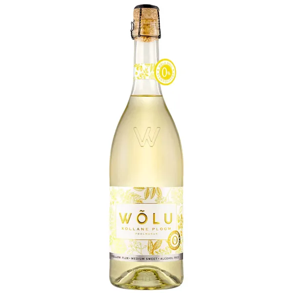 Alkoholivaba vahuvein Vahutav Kollane Ploom Wõlu 0,75l