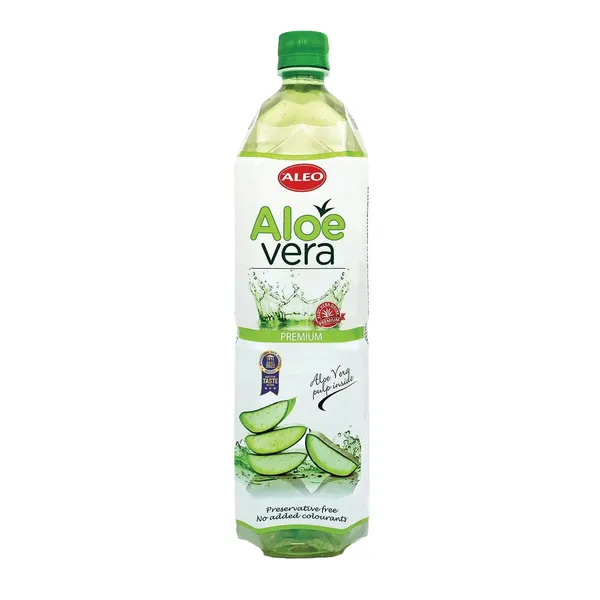 Dzēriens ALEO Aloe Vera Premium, PET, 1.5l(DEP)