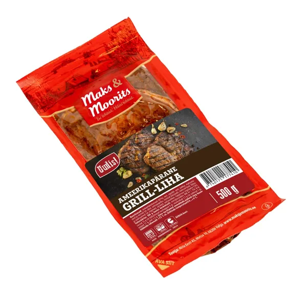 Ameerikapärane grill-liha, MAKS&MOORITS, 500 g