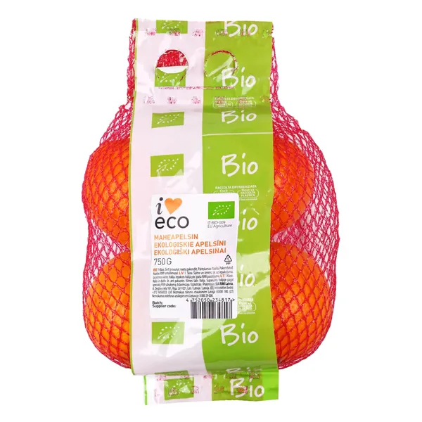 Apelsin mahe I love Eco Navel 1kl 750g