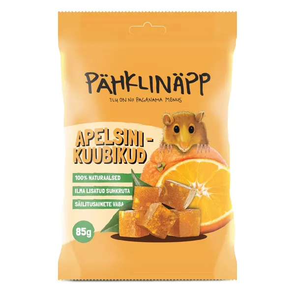 Apelsinikuubikud PÄHKLINÄPP, 85g
