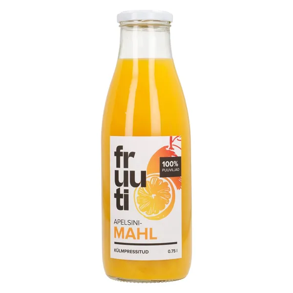 Apelsinimahl, FRUUTI, 750 ml