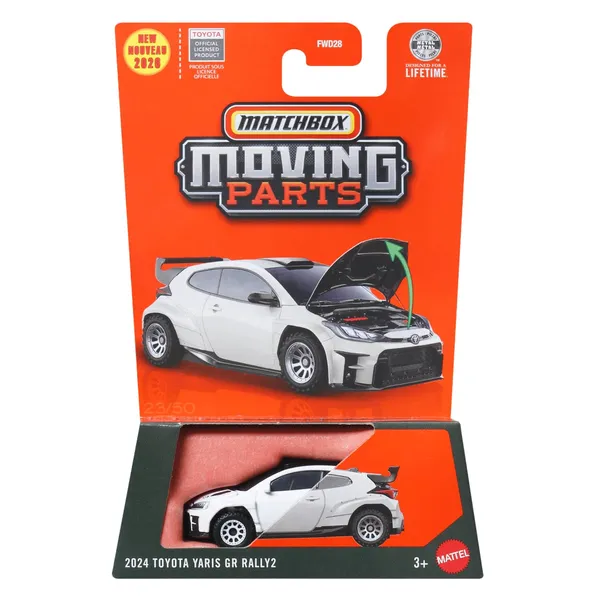 Muedelautod Matchbox 1:64 liikuvate osadega, värv ja kujundus võivad erineda