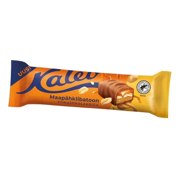 Batoon maapähkliga šokolaadis Kalev 50g