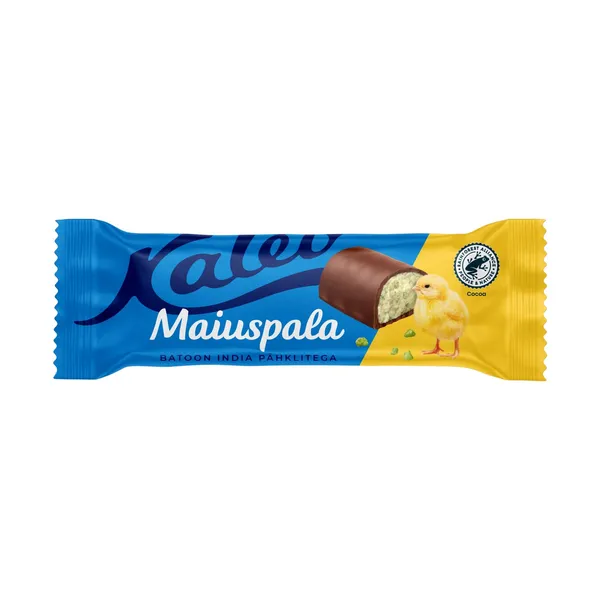 Maiuspala batoon india pähklitega​, KALEV, 40 g