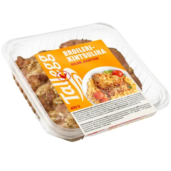Broilerikintsuliha kolme juustuga, TALLEGG, 400 g