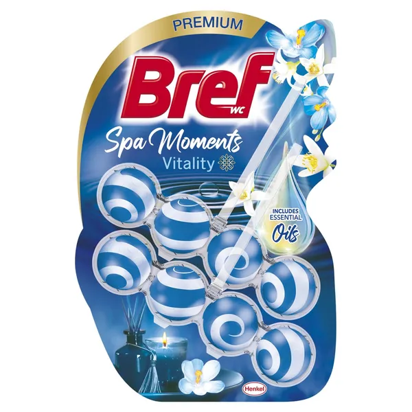 Bref WC värsk.Spa Moments Vitality 2x50g