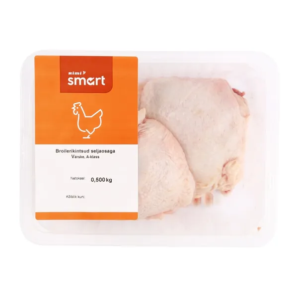 Broileri kintsud koos seljaosaga Rimi Smart 500g
