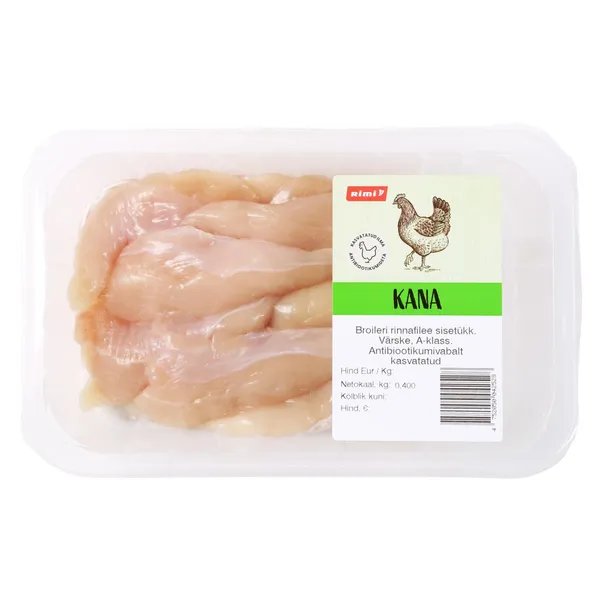 Broileri rinnafilee sisetükk antibiootikumideta Rimi 400g
