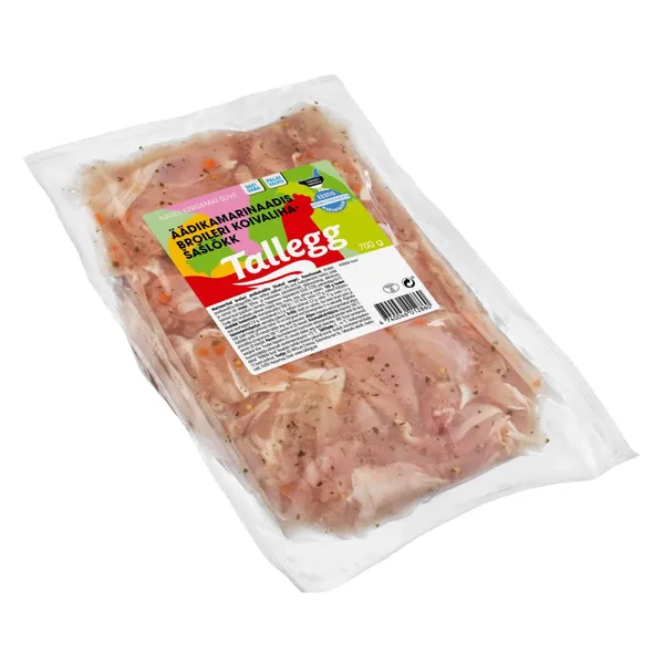 Broilerilihašašlõkk äädikamarinaadis Tallegg 700g